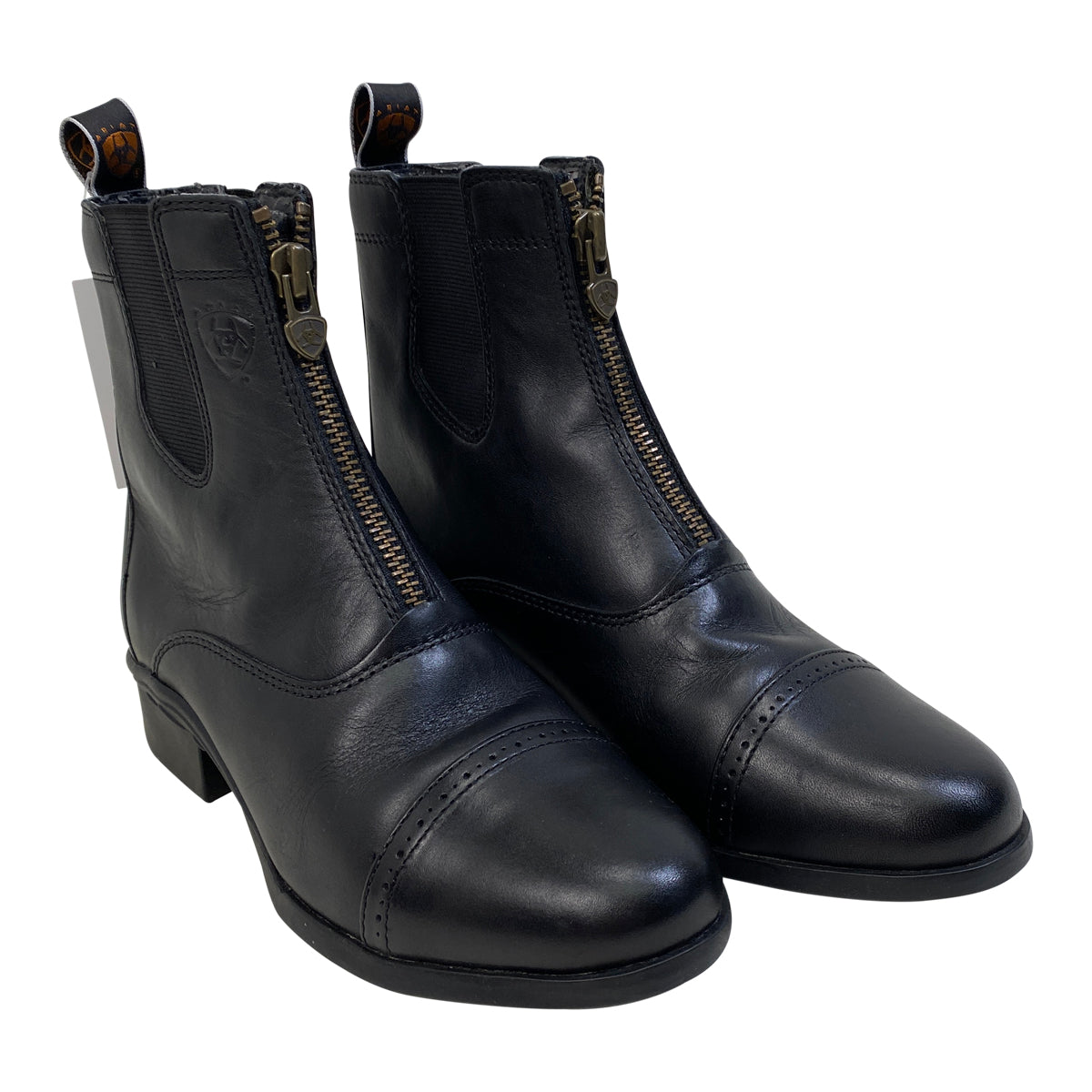 Ariat Heritage III Zip Paddock Boots in Black