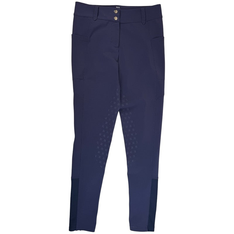 Free Ride Equestrian Full Seat Breeches in Navy