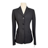 RJ Classics 'Skylar' Grey Label Show Coat in Black