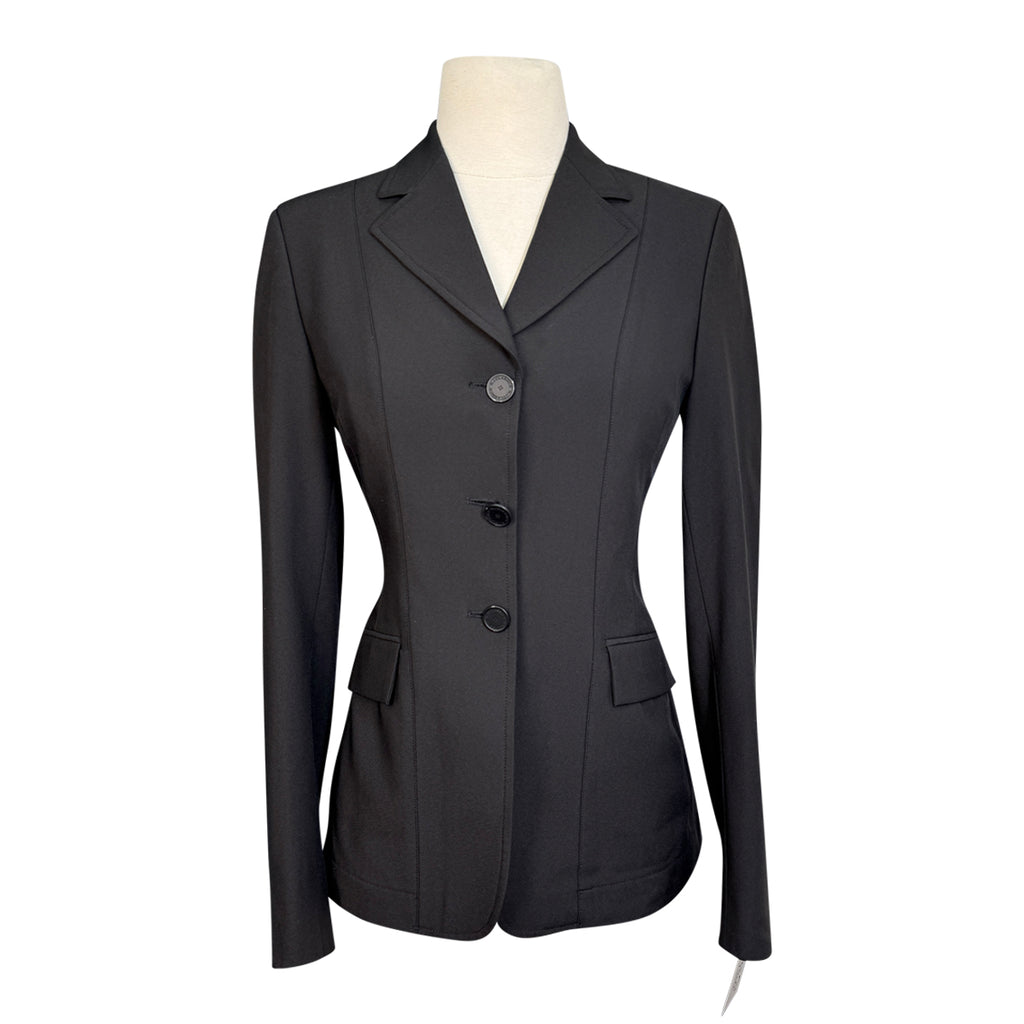 RJ Classics 'Skylar' Grey Label Show Coat in Black