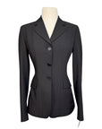 RJ Classics 'Skylar' Grey Label Show Coat in Black
