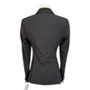 RJ Classics 'Skylar' Grey Label Show Coat in Black