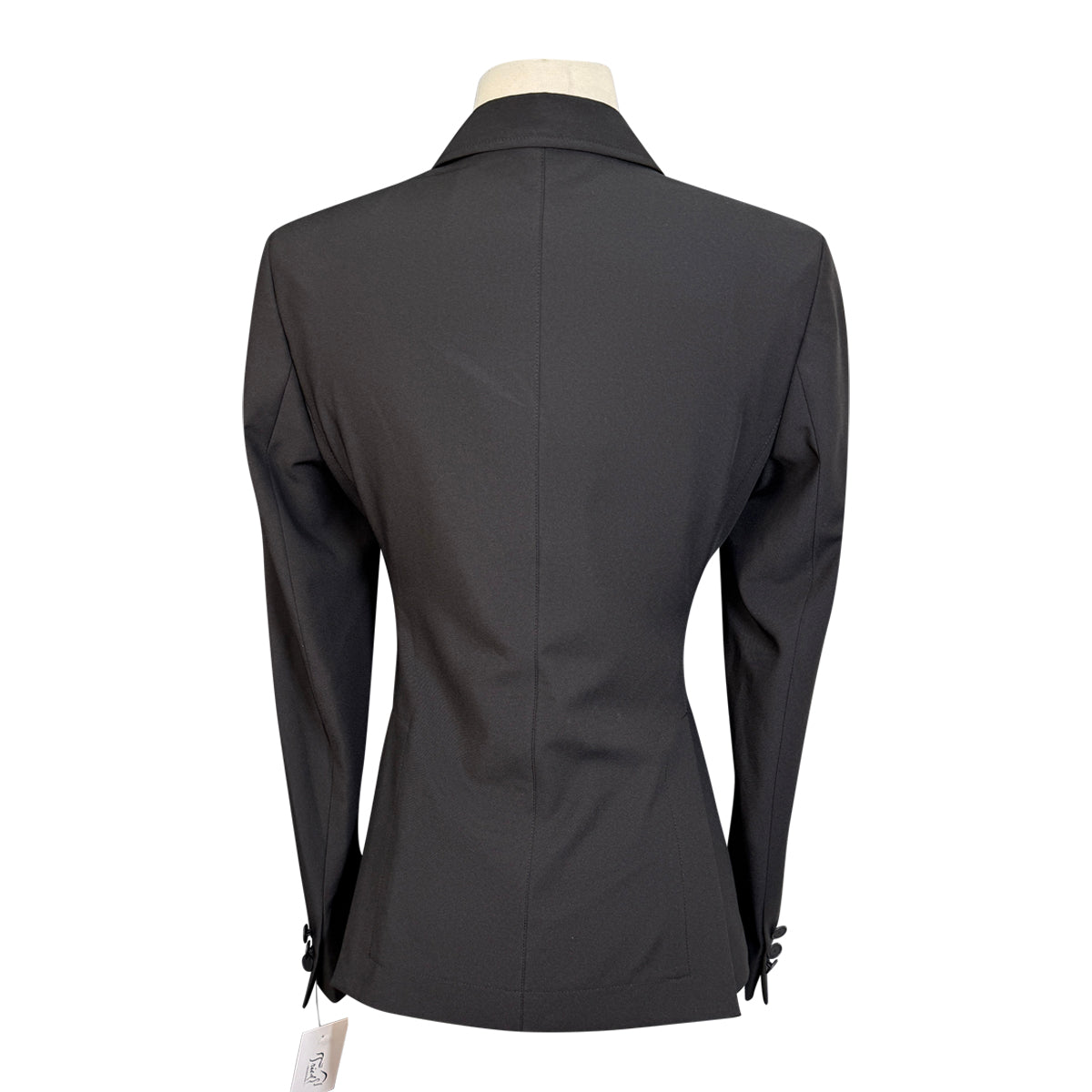 RJ Classics 'Skylar' Grey Label Show Coat in Black