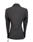 RJ Classics 'Skylar' Grey Label Show Coat in Black