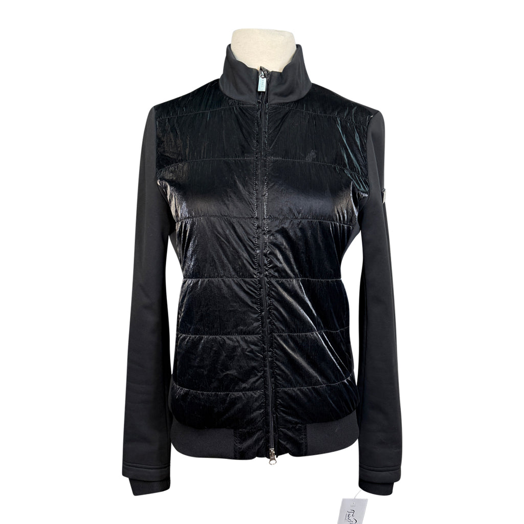 Equiline 'Gherig' Softshell Puffer Jacket in Black