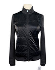 Equiline 'Gherig' Softshell Puffer Jacket in Black