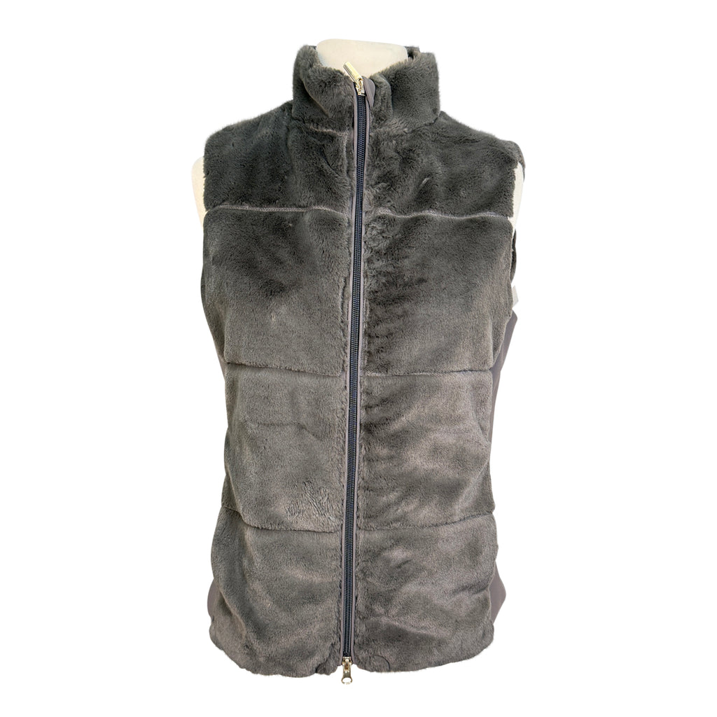Equiline 'Evilae' EcoFur Vest in Slate