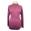 Anique Signature Sunshirt in Merlot - Women's XL