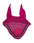 Crochet Fly Bonnet in Magenta