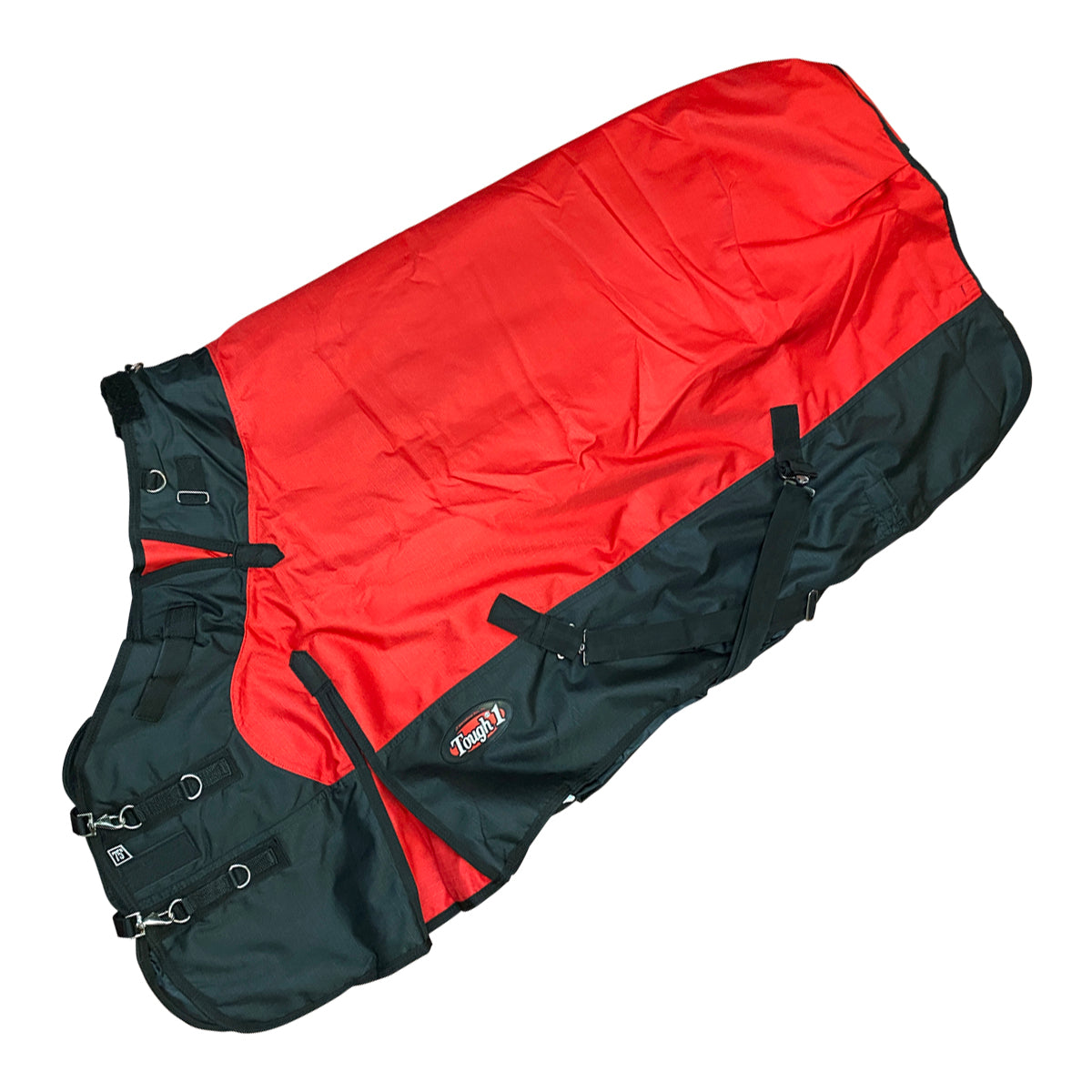 Tough1 1200D Snuggit Turnout 300g in Red/Black 