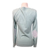 Essex Classics 'Trey' V-Neck Sweater in Mint