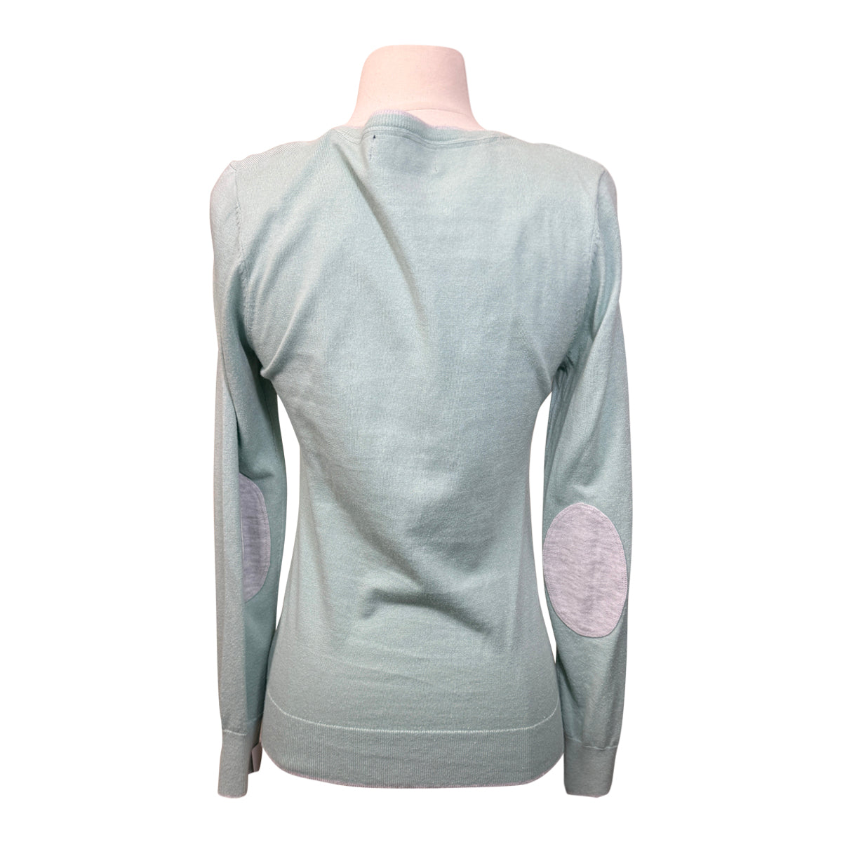 Essex Classics 'Trey' V-Neck Sweater in Mint