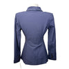 Charles Ancona Custom Show Jacket in Navy/Blue Satin