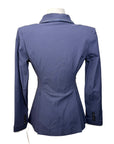 Charles Ancona Custom Show Jacket in Navy/Blue Satin