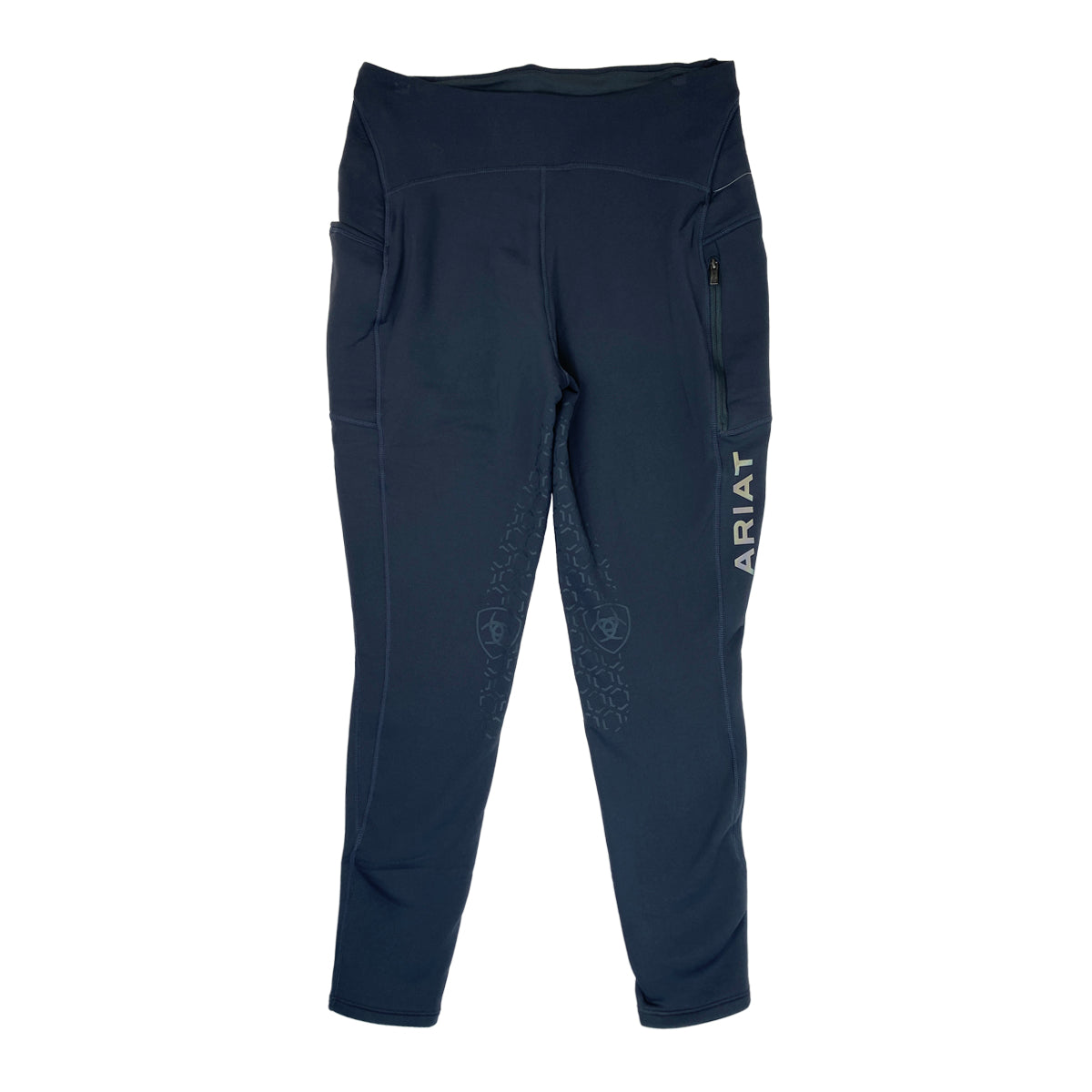 Ariat Tek Knee Grip Tights in Steely Blue