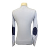 Essex Classics 'Trey' V-Neck Sweater in Light Blue