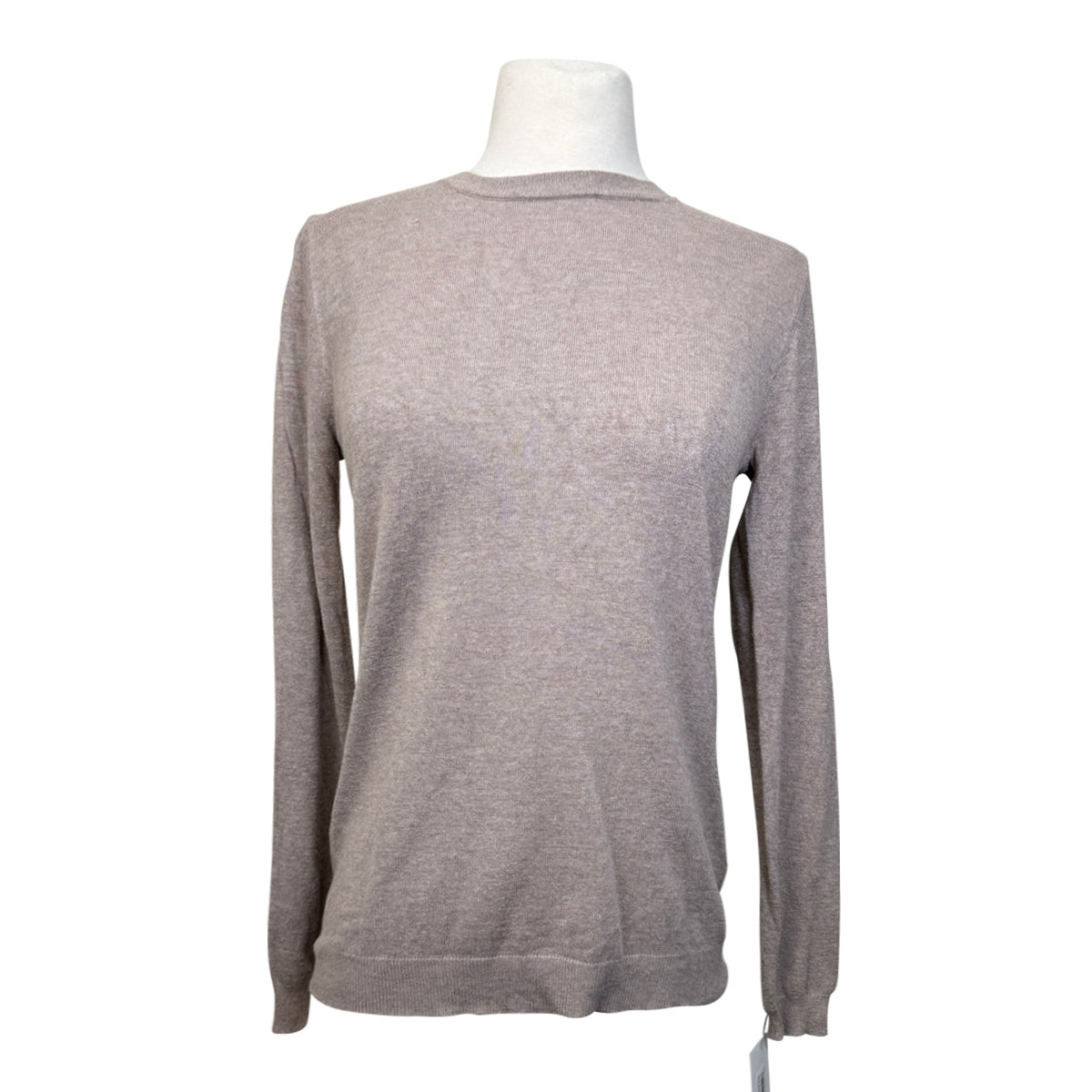 TKEQ 'Essential' Crewneck Sweater in Camel