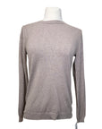 TKEQ 'Essential' Crewneck Sweater in Camel