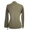 Callidae Long Sleeve Polo in Olive - Women's Large