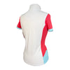 Horseware Newmarket 1/4 Zip Shirt in White/Pink