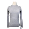 TKEQ The 'Kennedy' Seamless Long Sleeve in Heather Grey