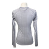 TKEQ The 'Kennedy' Seamless Long Sleeve in Heather Grey