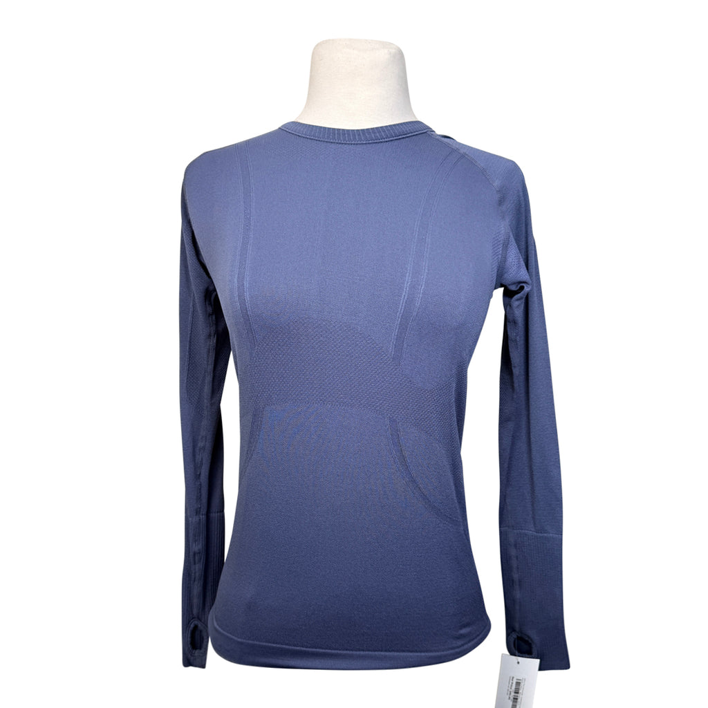 TKEQ The 'Kennedy' Seamless Long Sleeve in Navy
