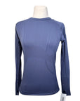 TKEQ The 'Kennedy' Seamless Long Sleeve in Navy