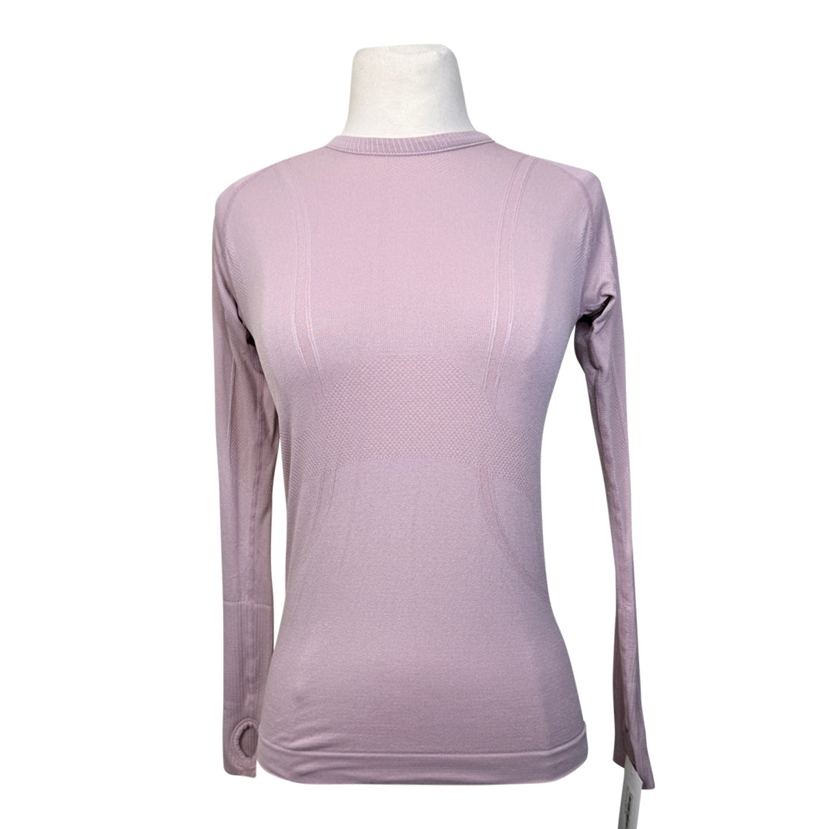 TKEQ The 'Kennedy' Seamless Long Sleeve in Mauve Rose - Women's XS/S