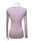 TKEQ The 'Kennedy' Seamless Long Sleeve in Mauve Rose - Women's XS/S
