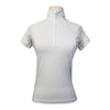 AA Platinum Perforated Training Shirt in White