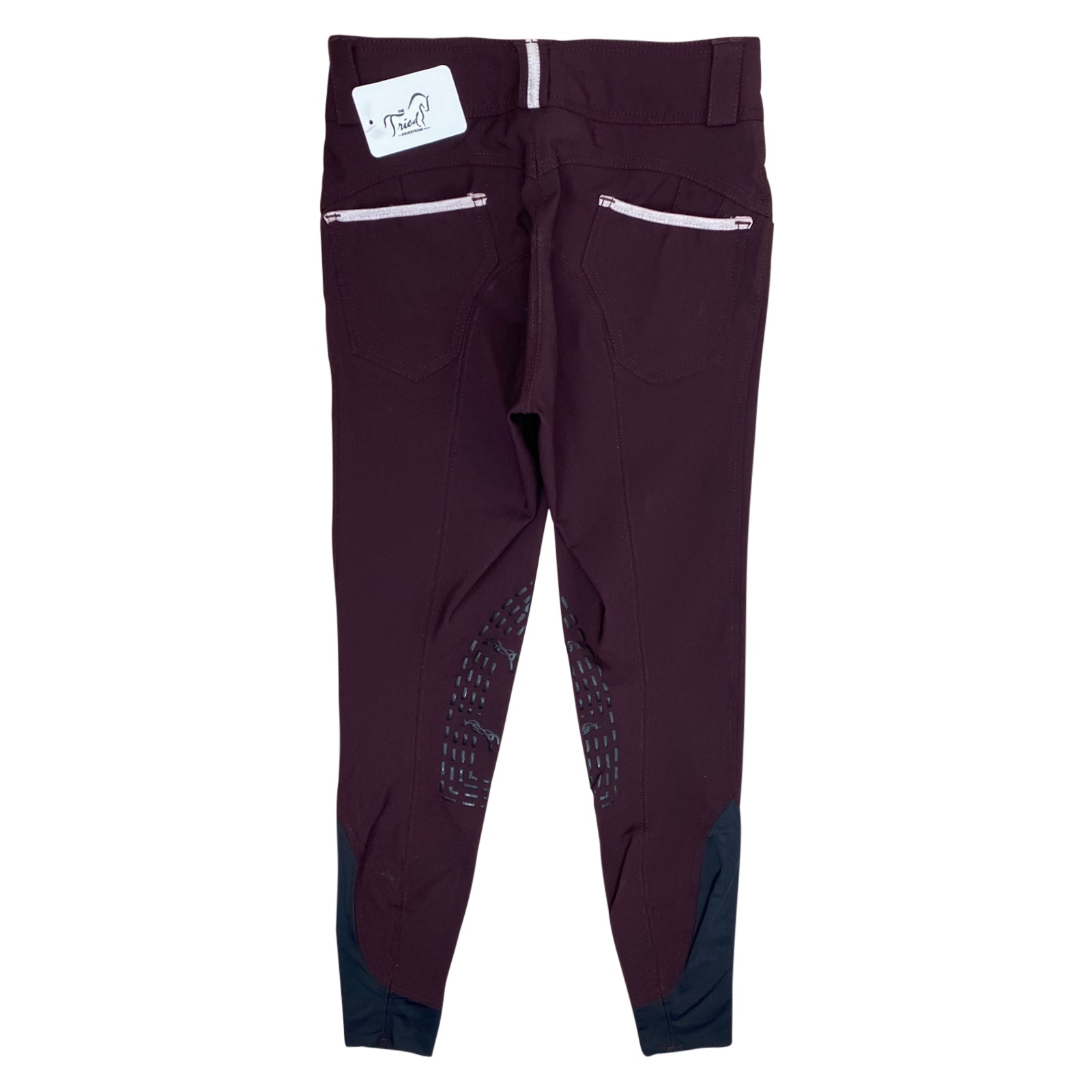 Pénélope Leprevost Collection 'FUN' Breeches in Plum - Women's FR 34 (US 24)