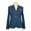 Samshield 'Victorine' Crystal Fabric Competition Jacket in Navy - Women's FR 44 (US 14)