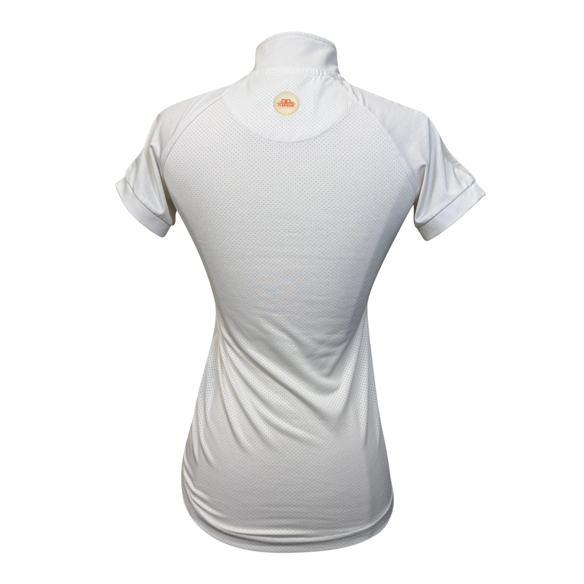 AA Platinum Perforated Training Shirt in White