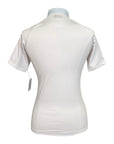 Pikeur Crystal Competition Shirt in White in White