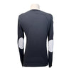 Essex Classics 'Trey' V-Neck Sweater in Black