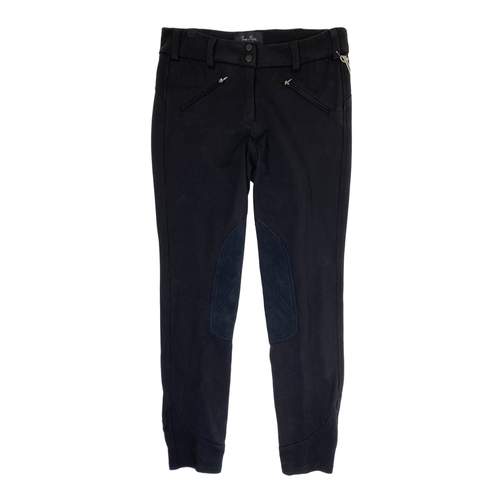 Free x Rein Signature Ponte Breeches in Black