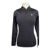 Ariat 'Ascent' Training Top in Black - Women's Small