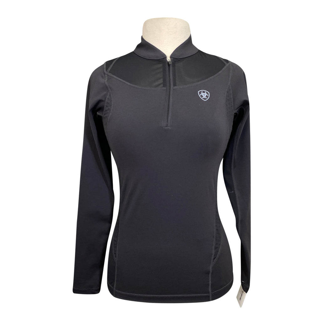 Ariat 'Ascent' Training Top in Black - Women's Small