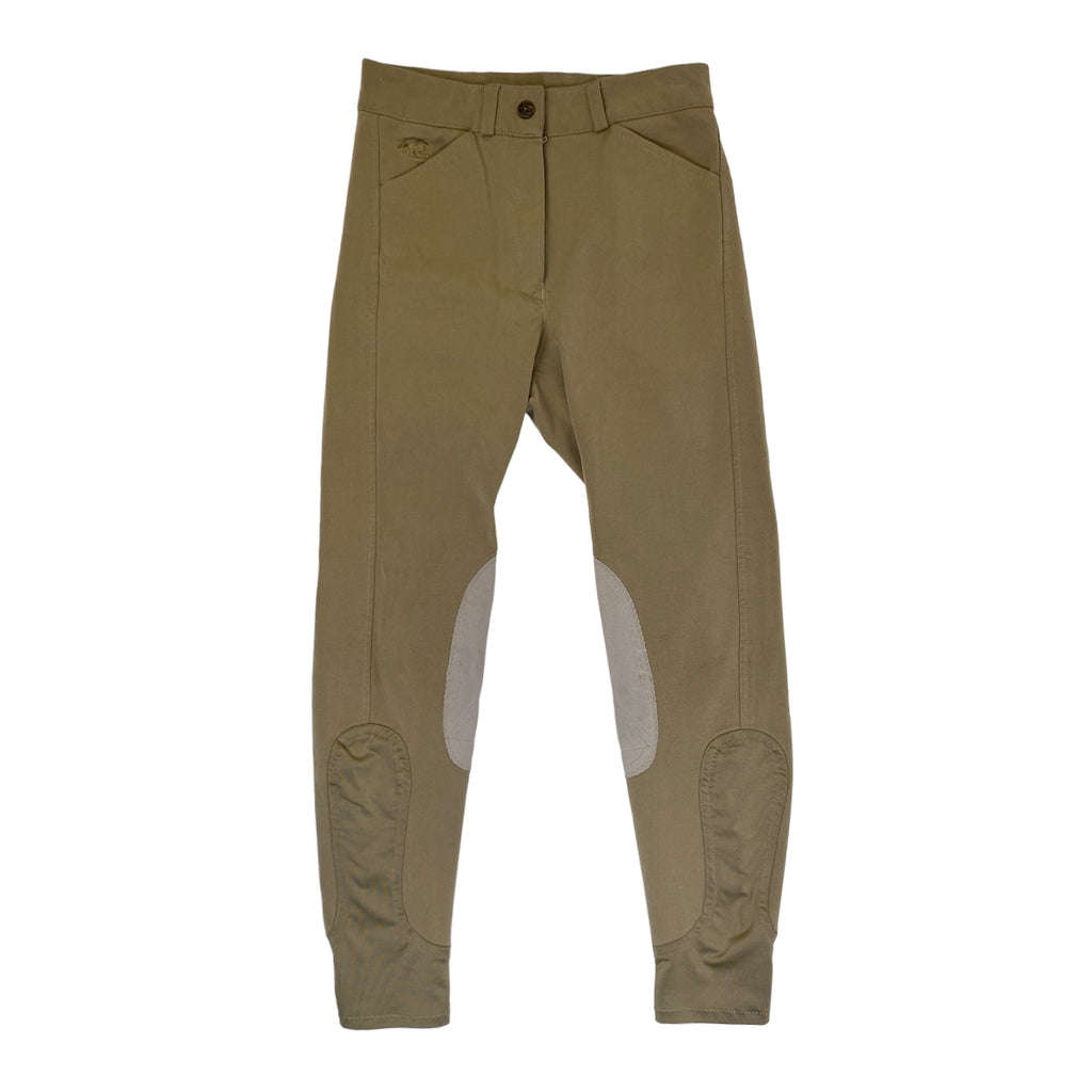 Piper by SmartPak Knee Patch Breeches in Tan