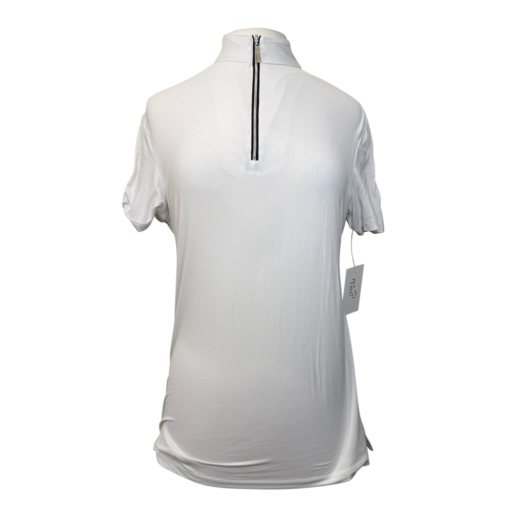 Tailored Sportsman 'Ice Fil' Short Sleeve Shirt in White