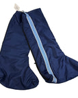 Dover Saddlery Two-Piece Boot Bag in Navy/Light Blue