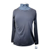 CALLIDAE The Practice Shirt in Navy/Leaves