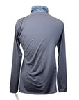 CALLIDAE The Practice Shirt in Navy/Leaves