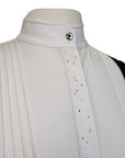Samshield 'Georgia' Short Sleeve Competition Shirt in Black/White