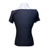 Samshield 'Georgia' Short Sleeve Competition Shirt in Black/White
