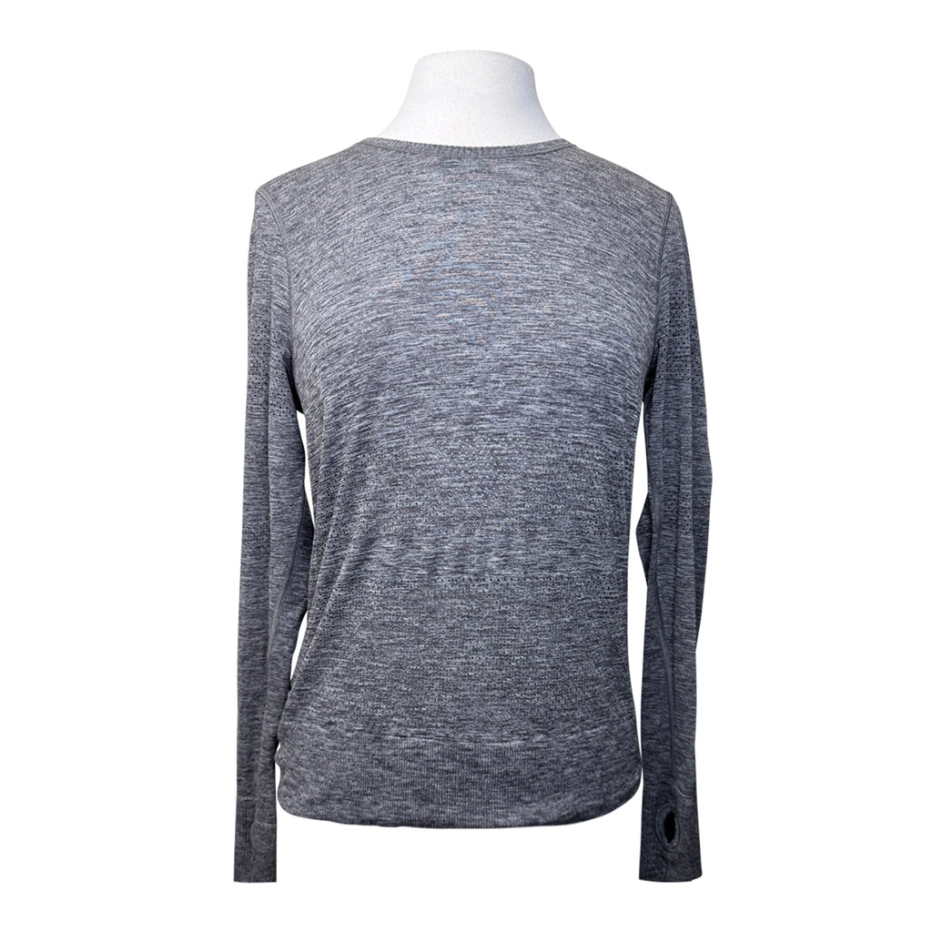 Lululemon 'Swiftly' Tech Long Sleeve 2.0 Waist Length in Heather Grey - Women's 10