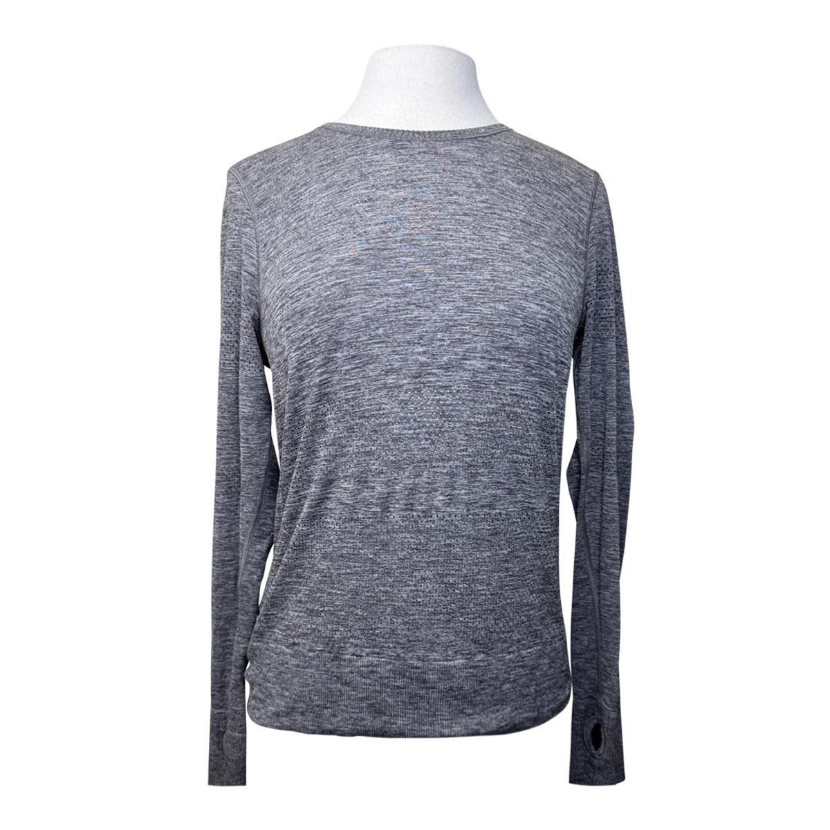 Lululemon 'Swiftly' Tech Long Sleeve 2.0 Waist Length in Heather Grey - Women's 10