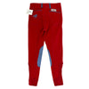 SmartPak Piper Breeches in Red Barn/Sky Blue - Women's 30R