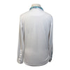 Romfh Chill Factor Long Sleeve Show Shirt in White/Blanketed Horses